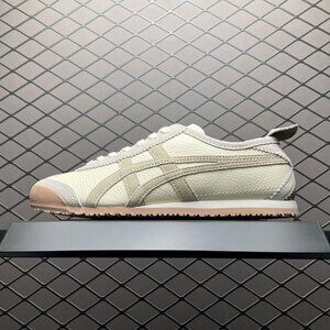 Mexico 66 Cream Leather Sneakers Onitsuka Tiger